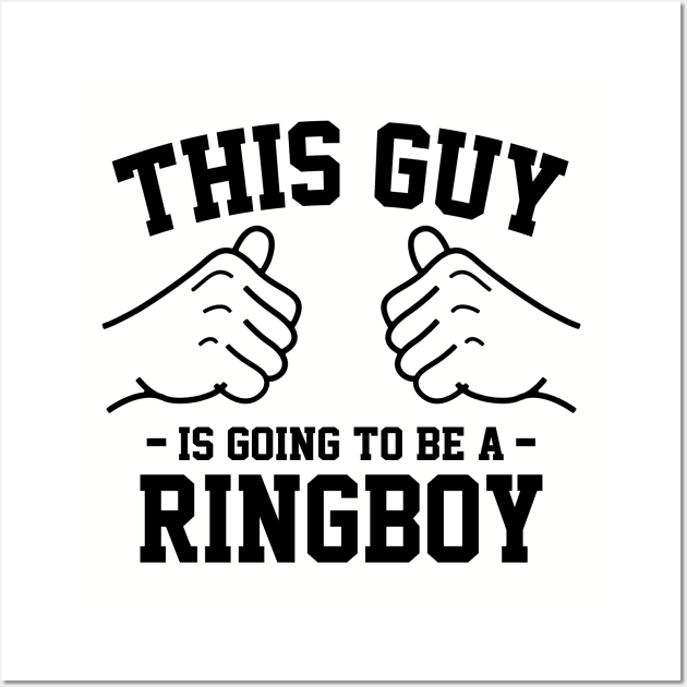 This guy is going to be a ringboy Wall Art by Lazarino